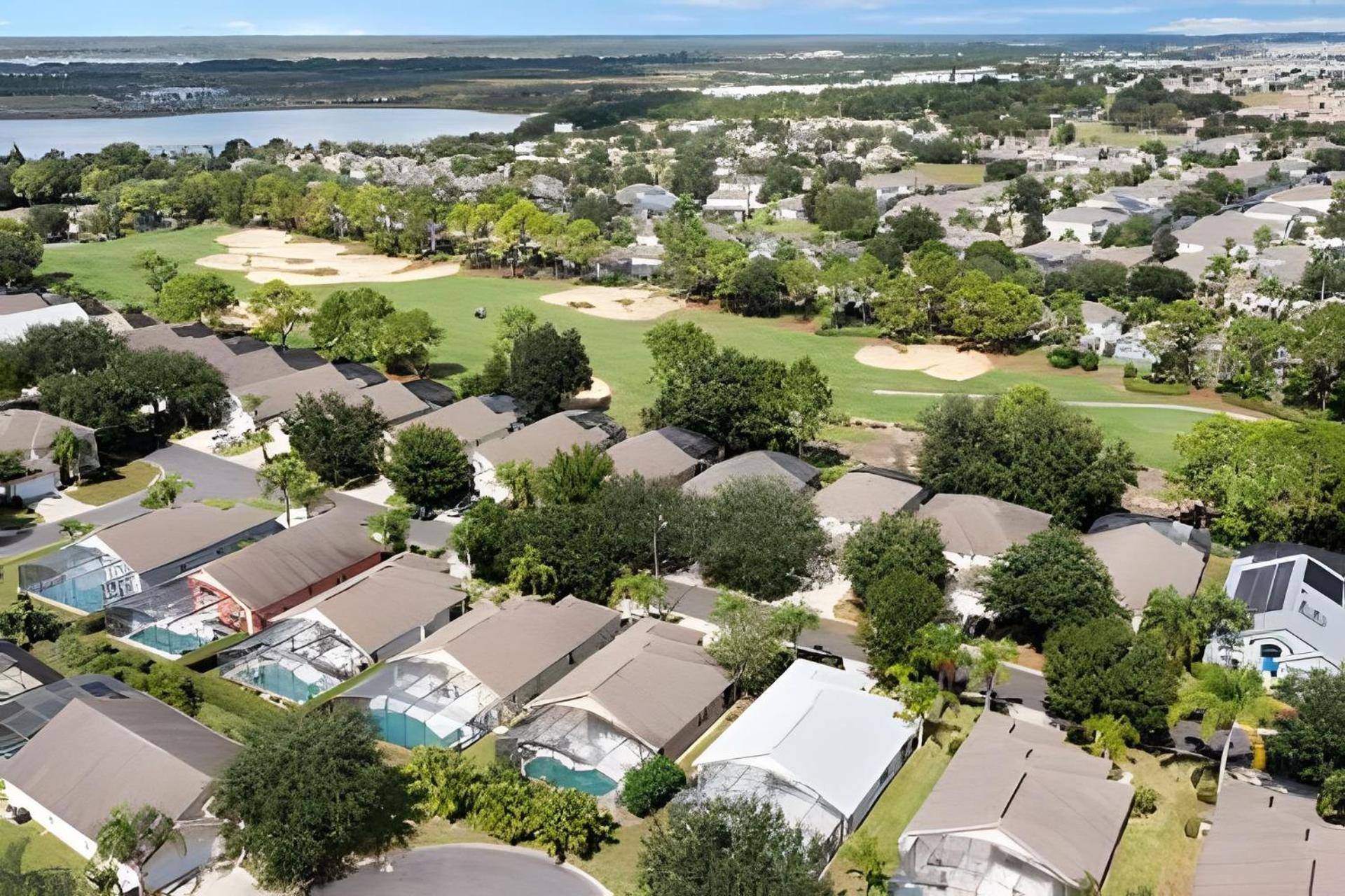 Quiet House With Pool On A Top Golf Course ヘインズ・シティ エクステリア 写真