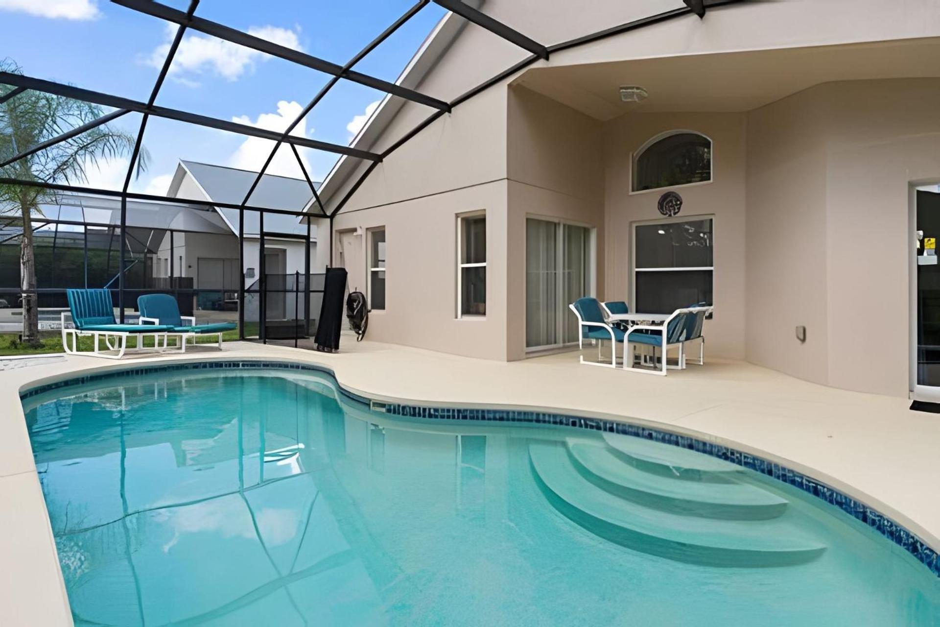 Quiet House With Pool On A Top Golf Course ヘインズ・シティ エクステリア 写真